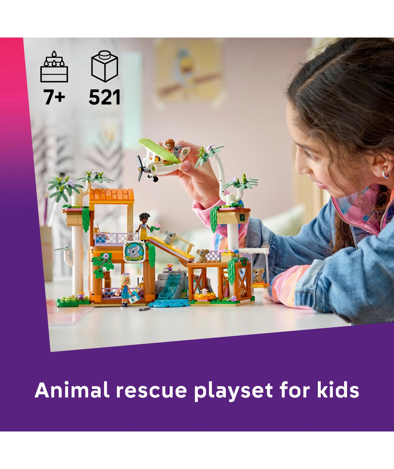 LEGO® Friends Koala Habitat & Care Centre 42701 2 of 6