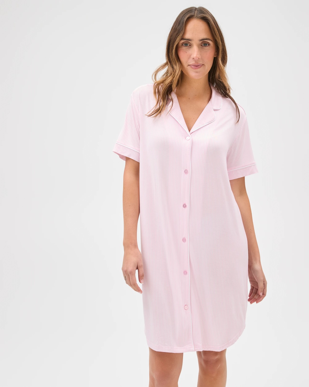 Bamboo Short Sleeve Nightshirt 3 of 6