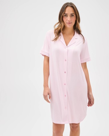 Bamboo Short Sleeve Nightshirt