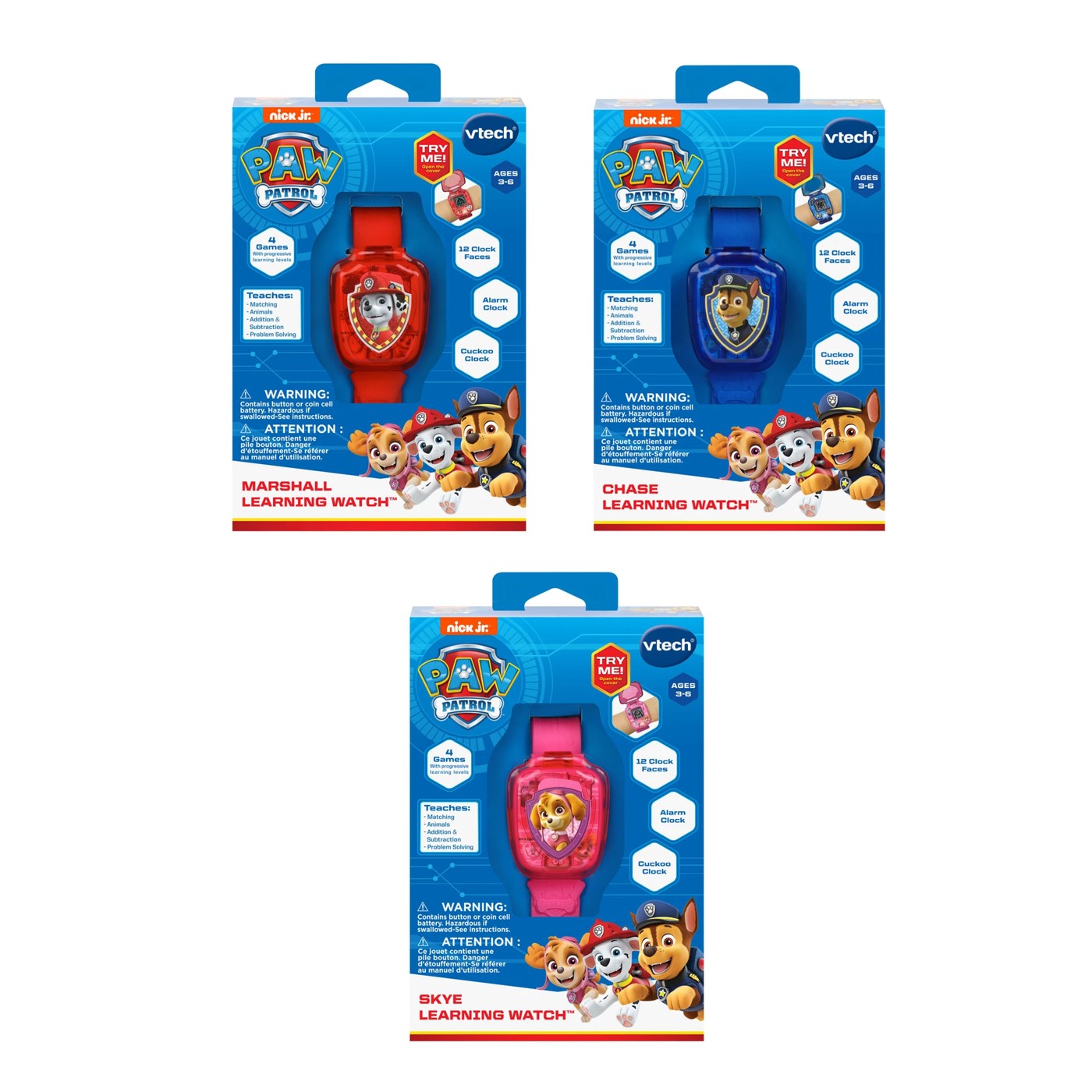 Vtech paw cheap patrol watch marshall