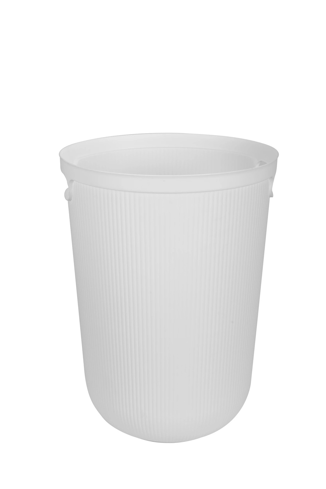 Anko 70 Litre Ribbed Laundry Hamper - White 4 of 6