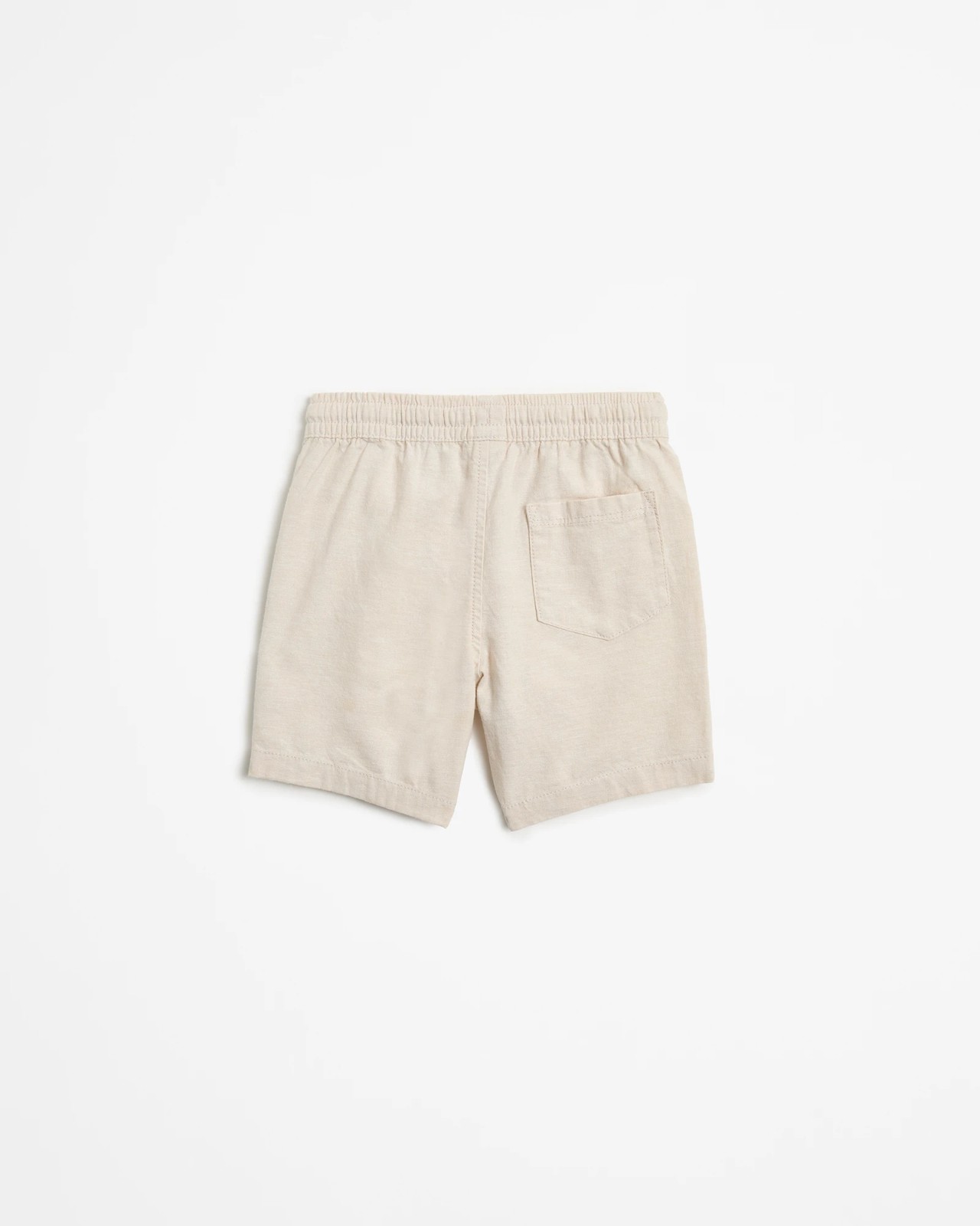 Linen Blend Textured Volley Shorts 3 of 4