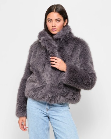 Faux Fur Jacket - Lily Loves