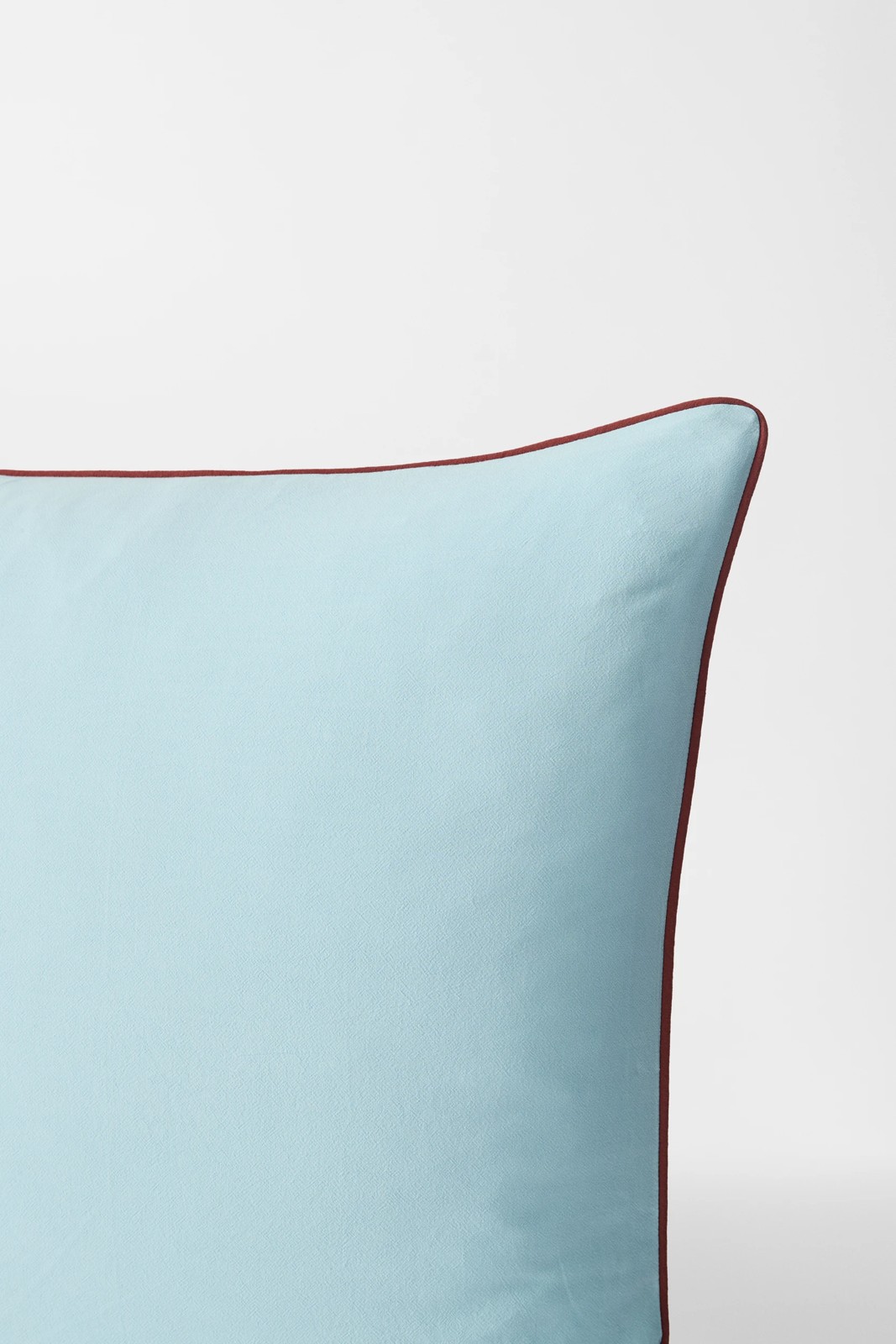Arlo Polka Dot Stonewash Cotton European Pillowcase - Sea Angel 3 of 5