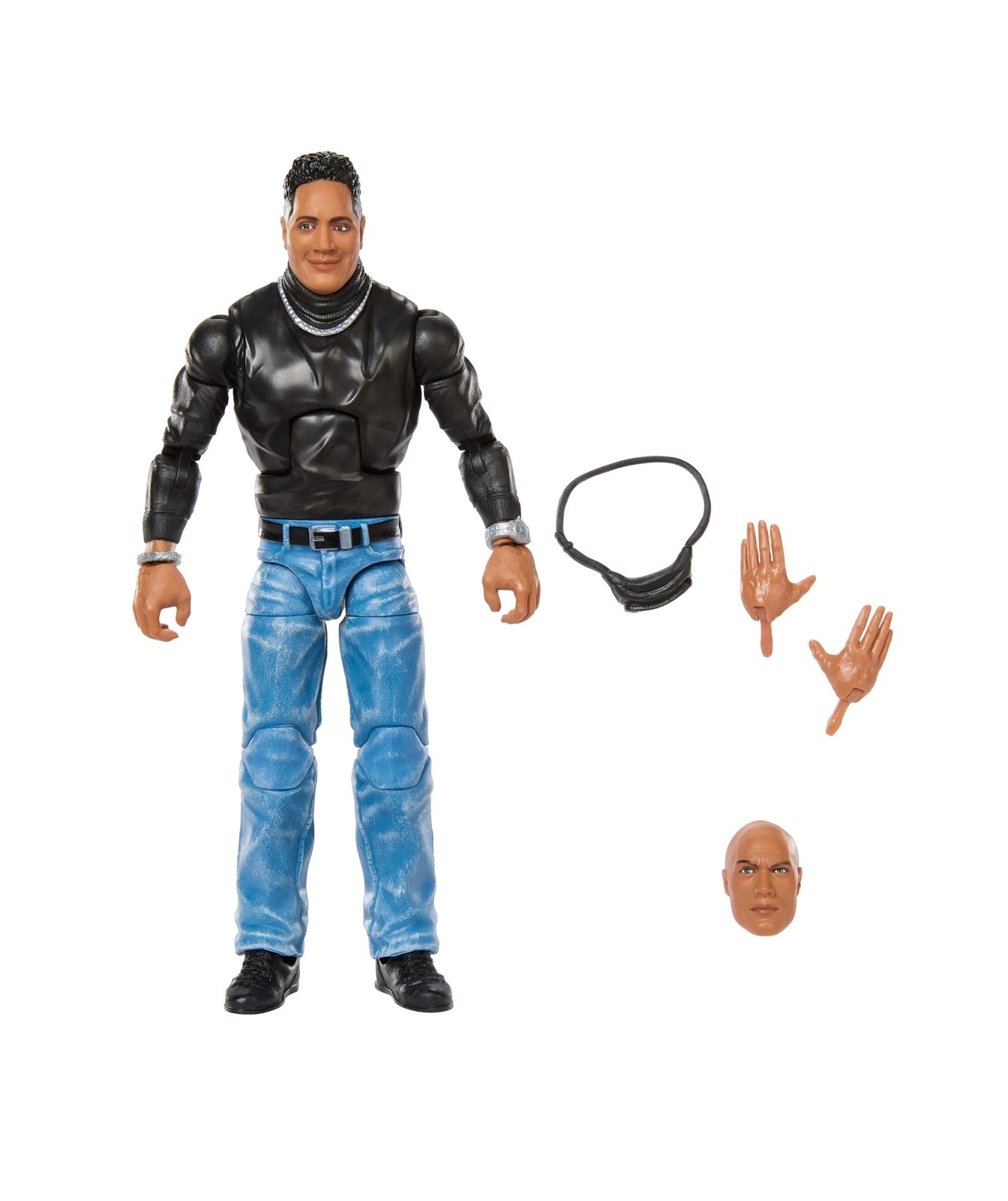 WWE Elite Collection The Rock Action Figure & Accessories 2 of 6