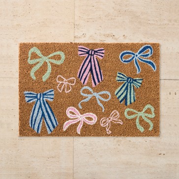 Anko Bow Door Mat - 60cm x 40cm