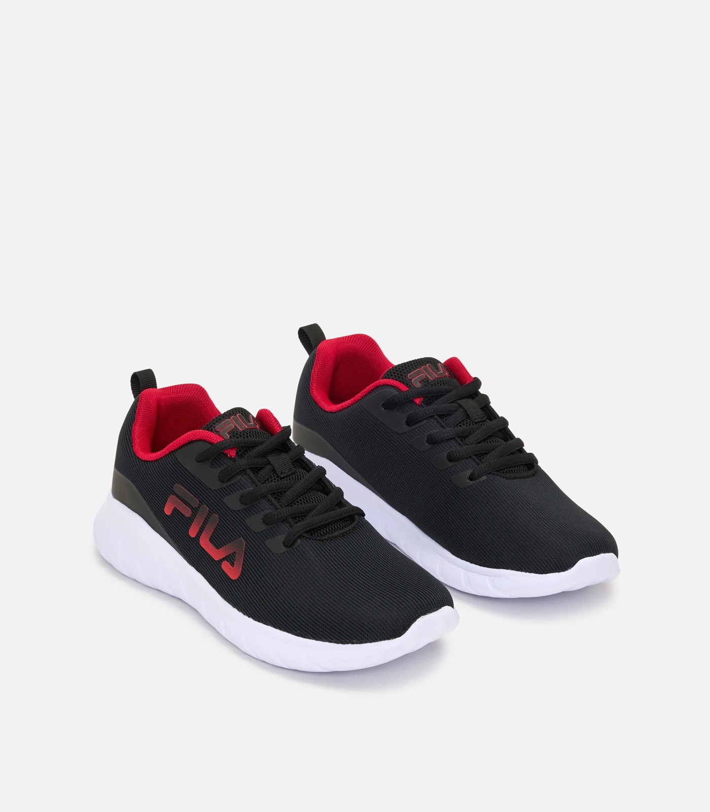 Boys Youth Sneaker Pacentro Fila Black Red Target Australia