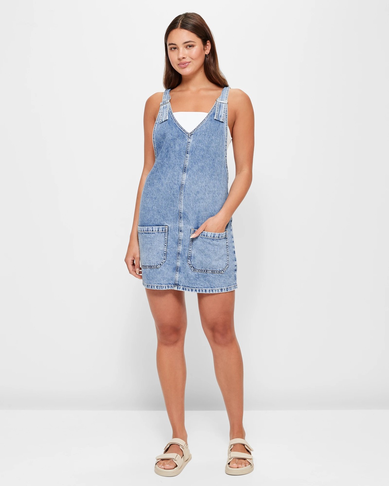 Denim Pinafore - Lily Loves