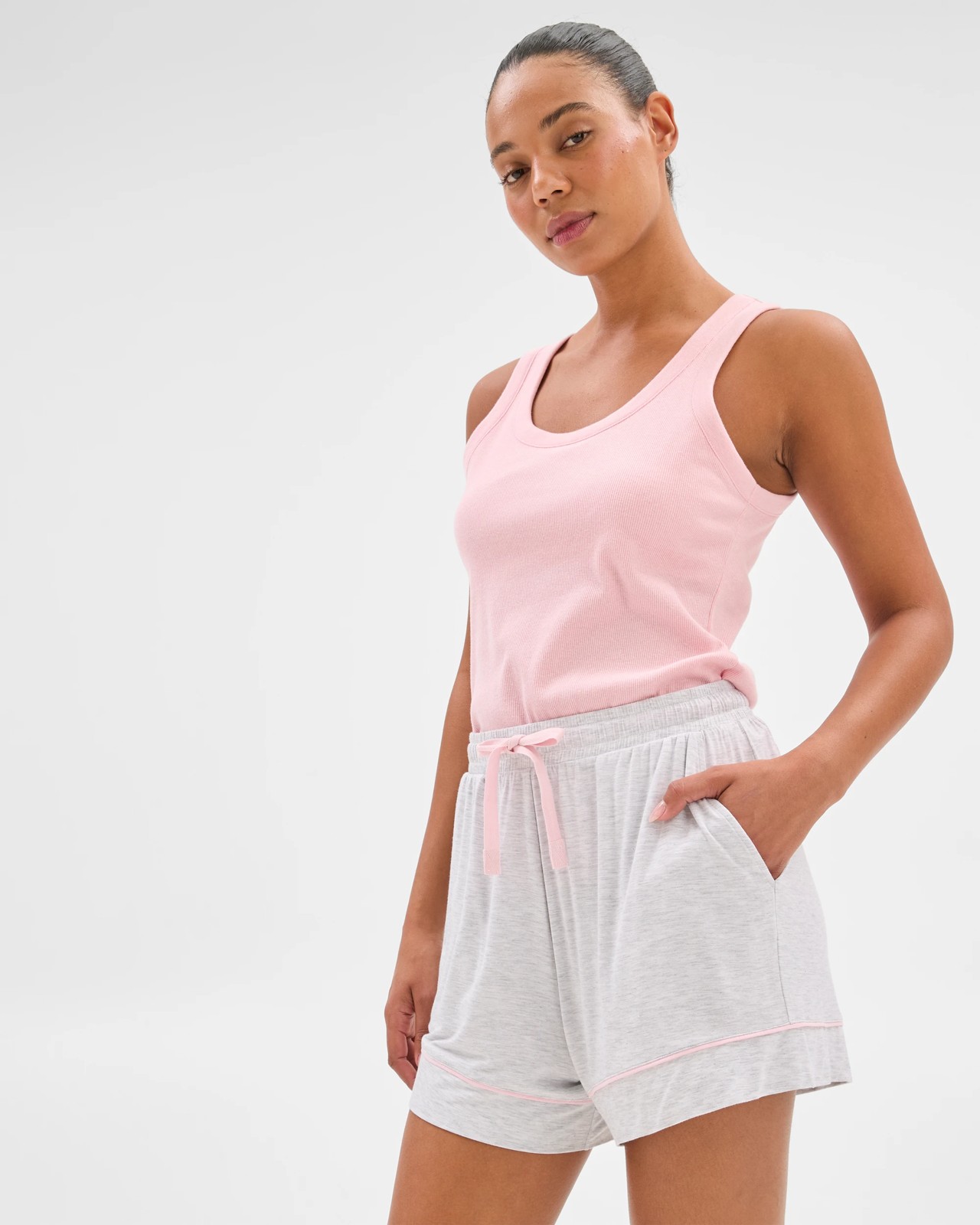 Bamboo Soft Comfort Pyjama Sleep Shorts 2 of 5