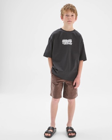 Naruto Oversized Printed T-Shirt