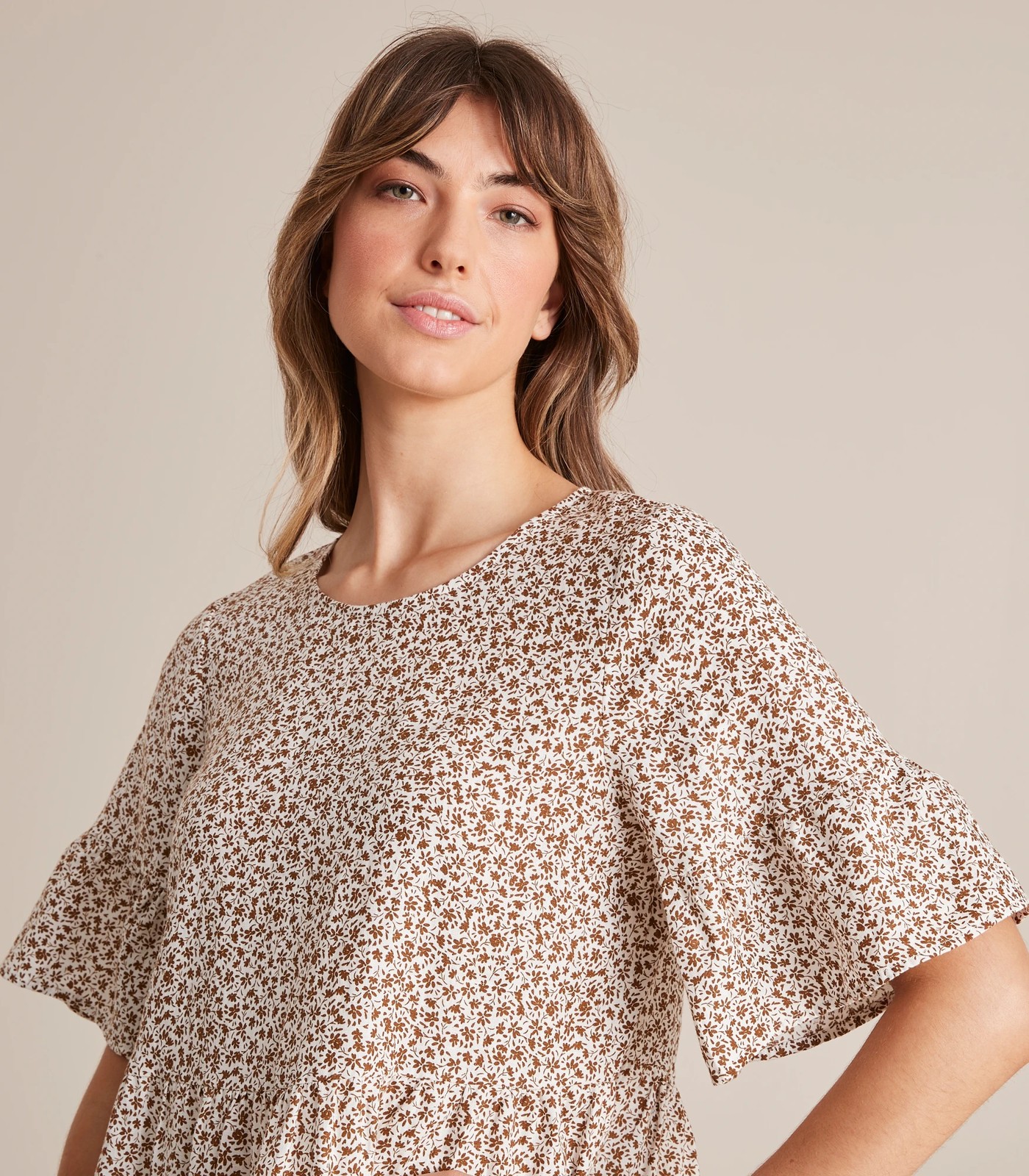 European Linen Tiered Mini Dress Target Australia