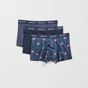 Maxx Australian Cotton Blend 3 Pack Mens Flyfront Trunks product image