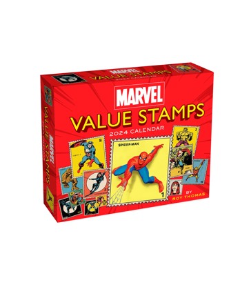 Marvel Value Stamps 2024 Boxed Calendar