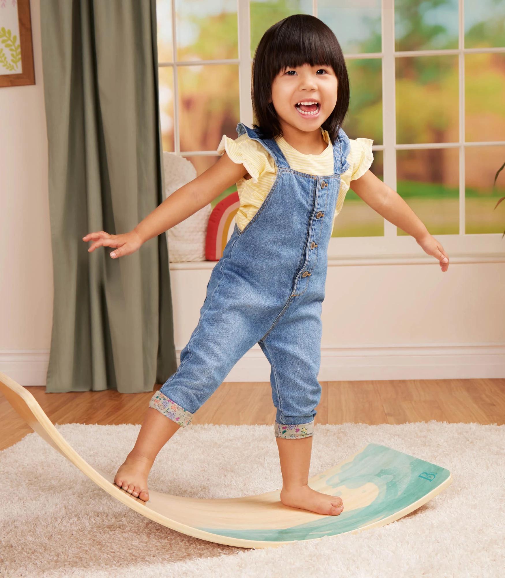 B. Toys B. Spaces Teeter-Toddler Wooden Balancing Board | Target Australia