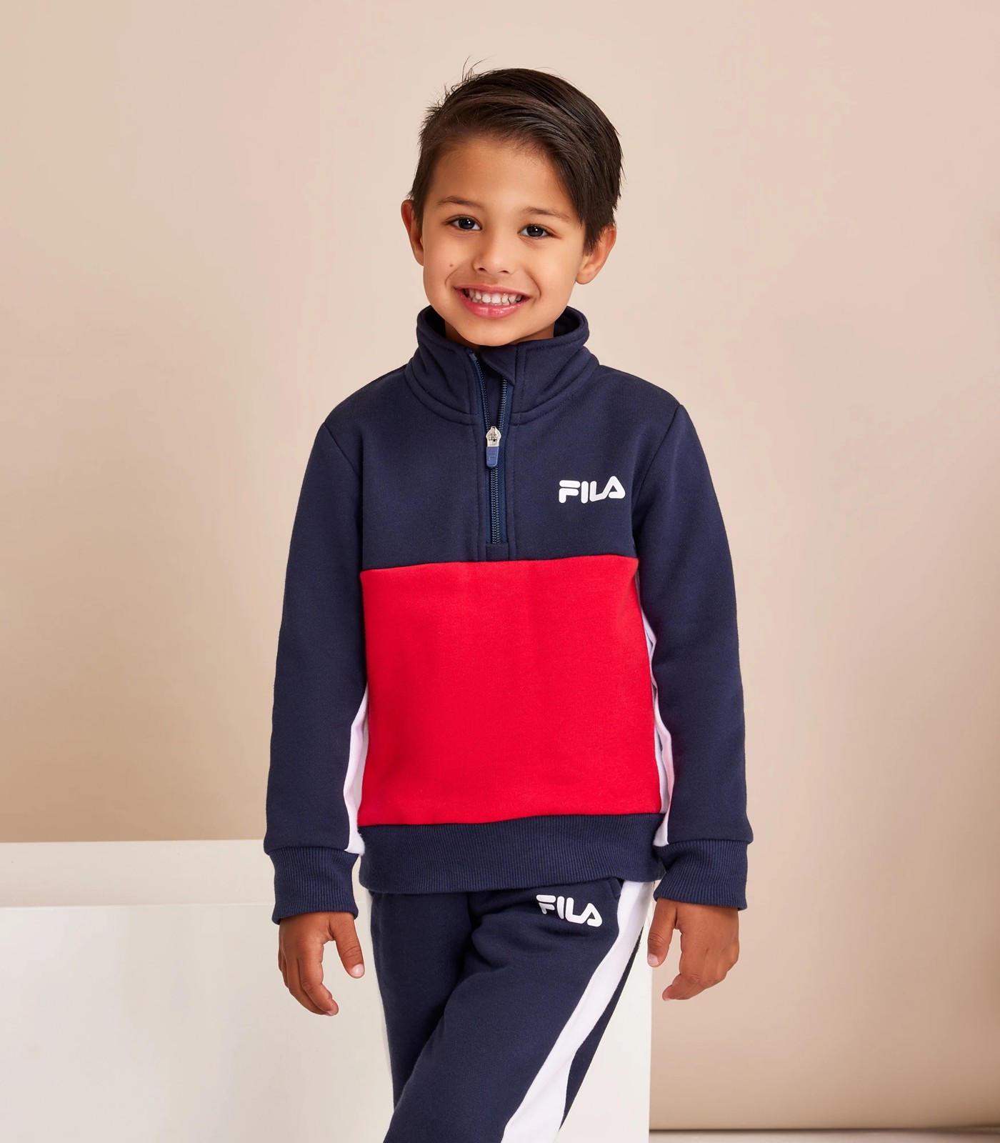 Fila hot sale tracksuit boys