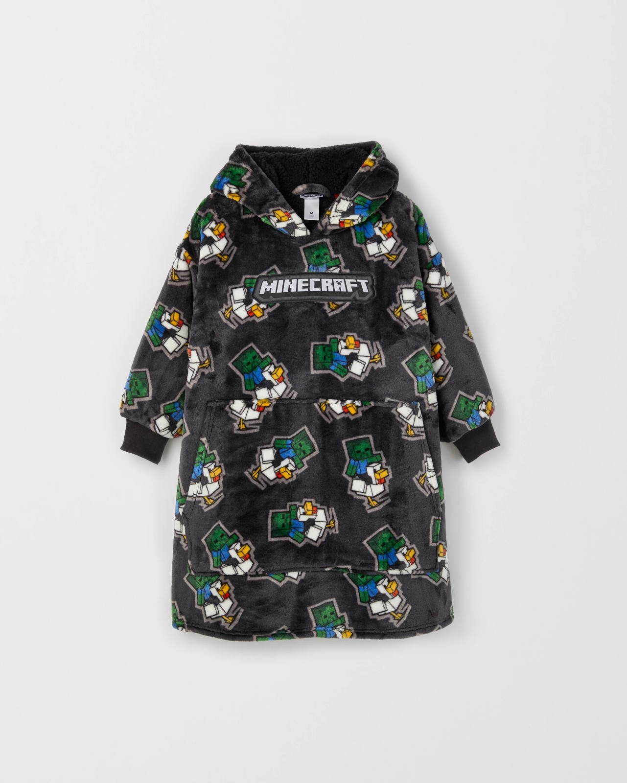 Minecraft Coral Fleece Oversized Hoodie 4 of 5