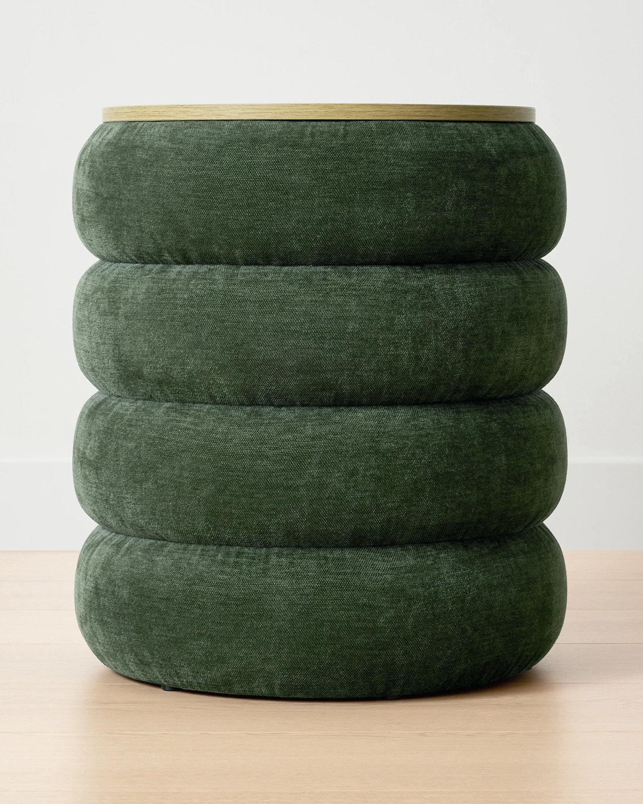 Anko Bubble Ottoman with Storage - Green 2 of 4