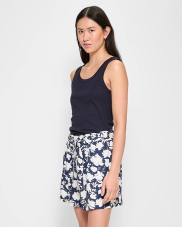 Elastic Waist Shorts