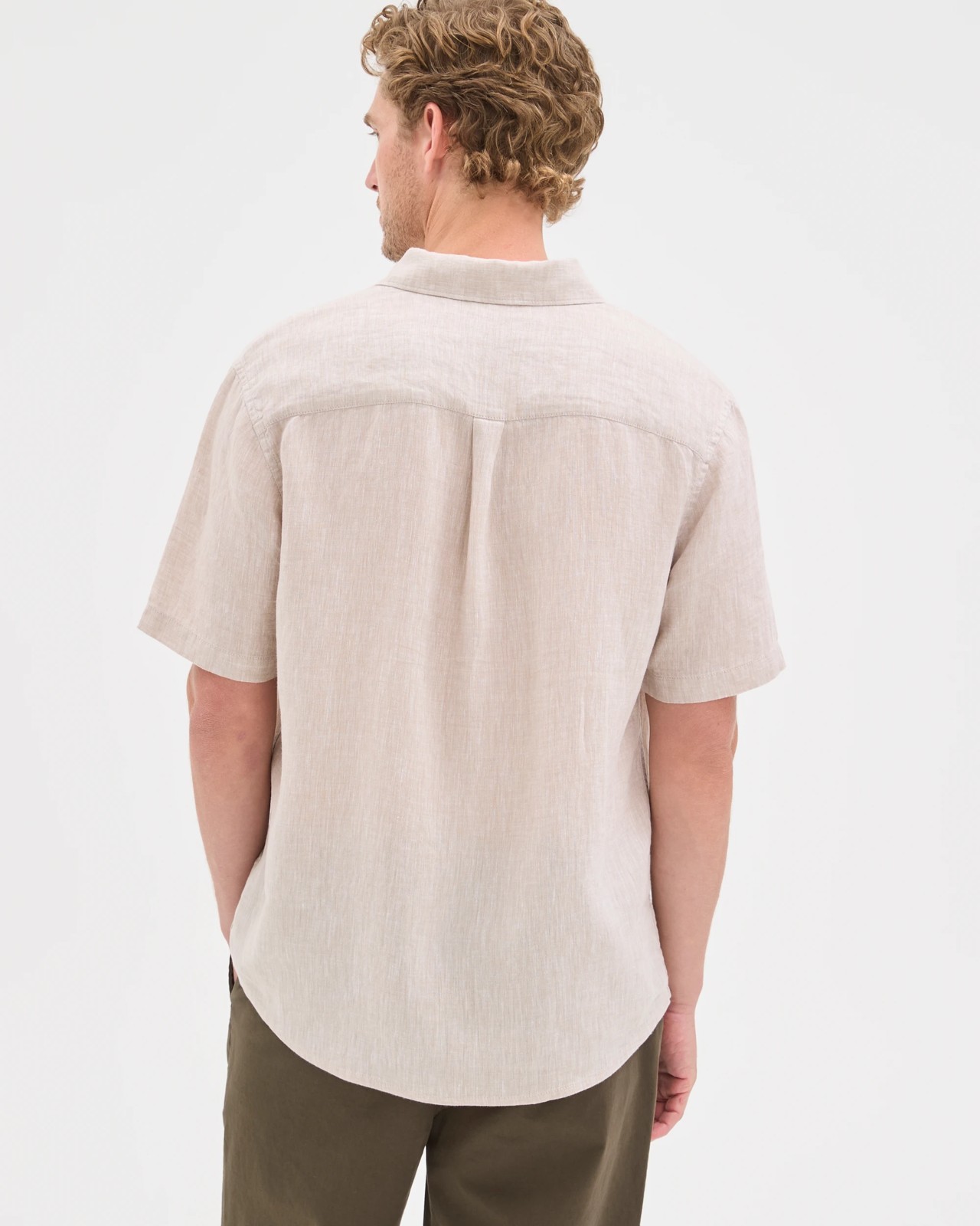European Linen Short Sleeve Shirt 6 of 6