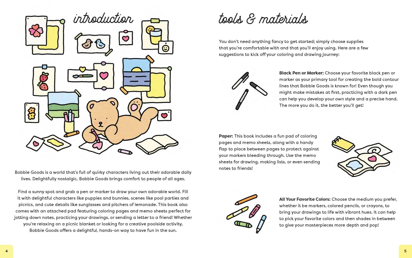 Bobbie Goods Sunshine Colouring & Drawing by Bobbie Goods - Book 2 of 5