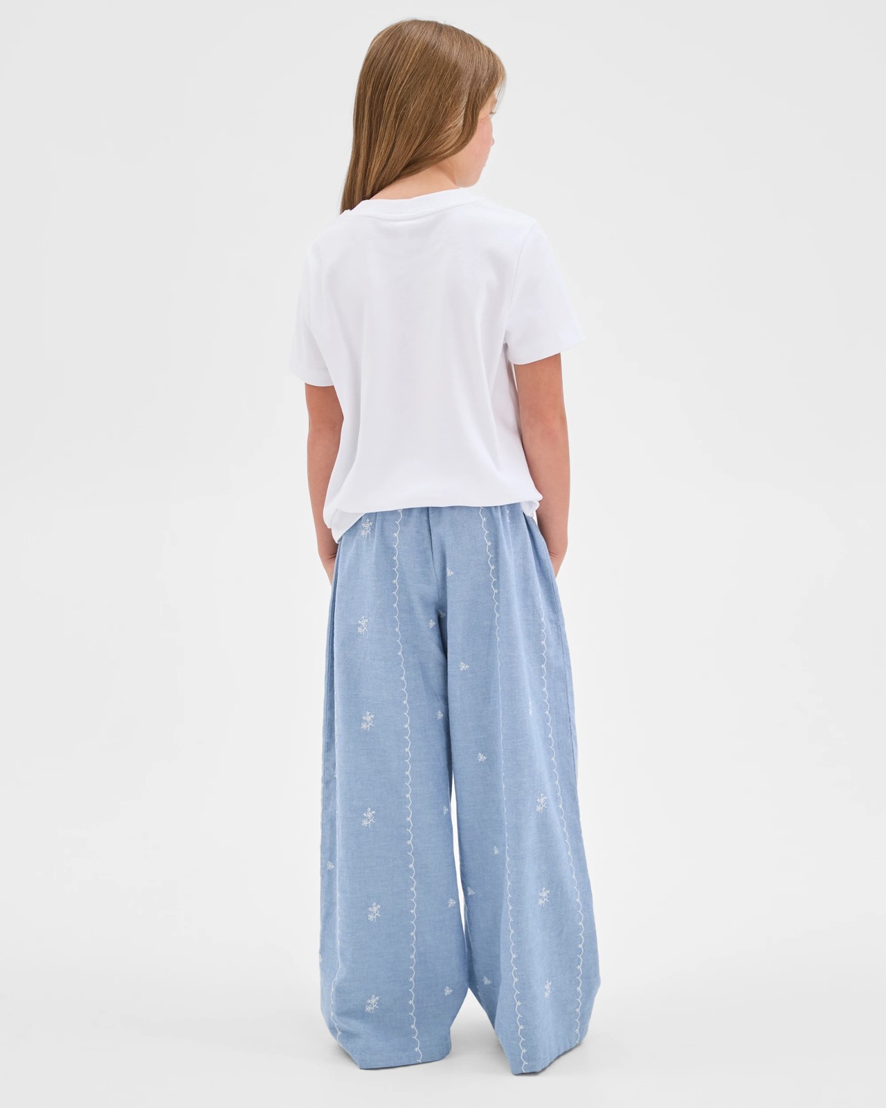 Woven Wide Leg Pants 4 of 6