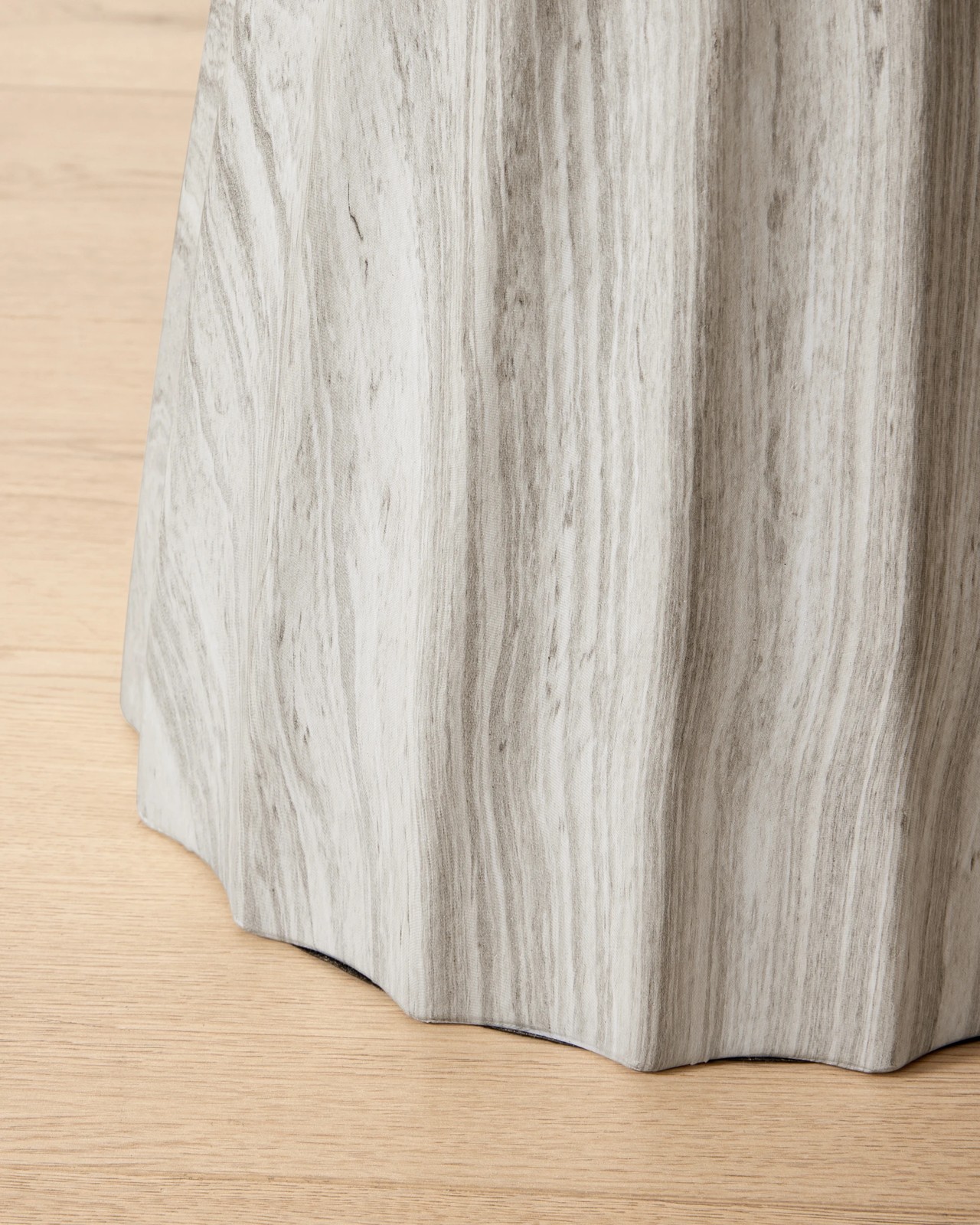 Anko Ribbed Stone Look Side Table 5 of 5