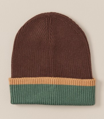 Youth Colour Blocked Beanie