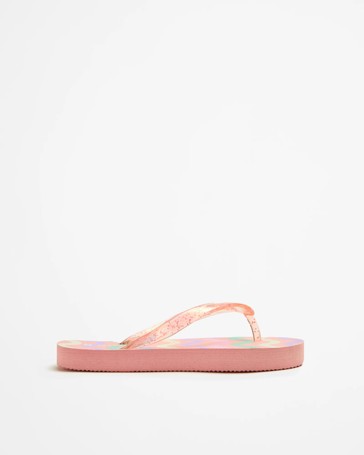 Girls Youth Print Thongs