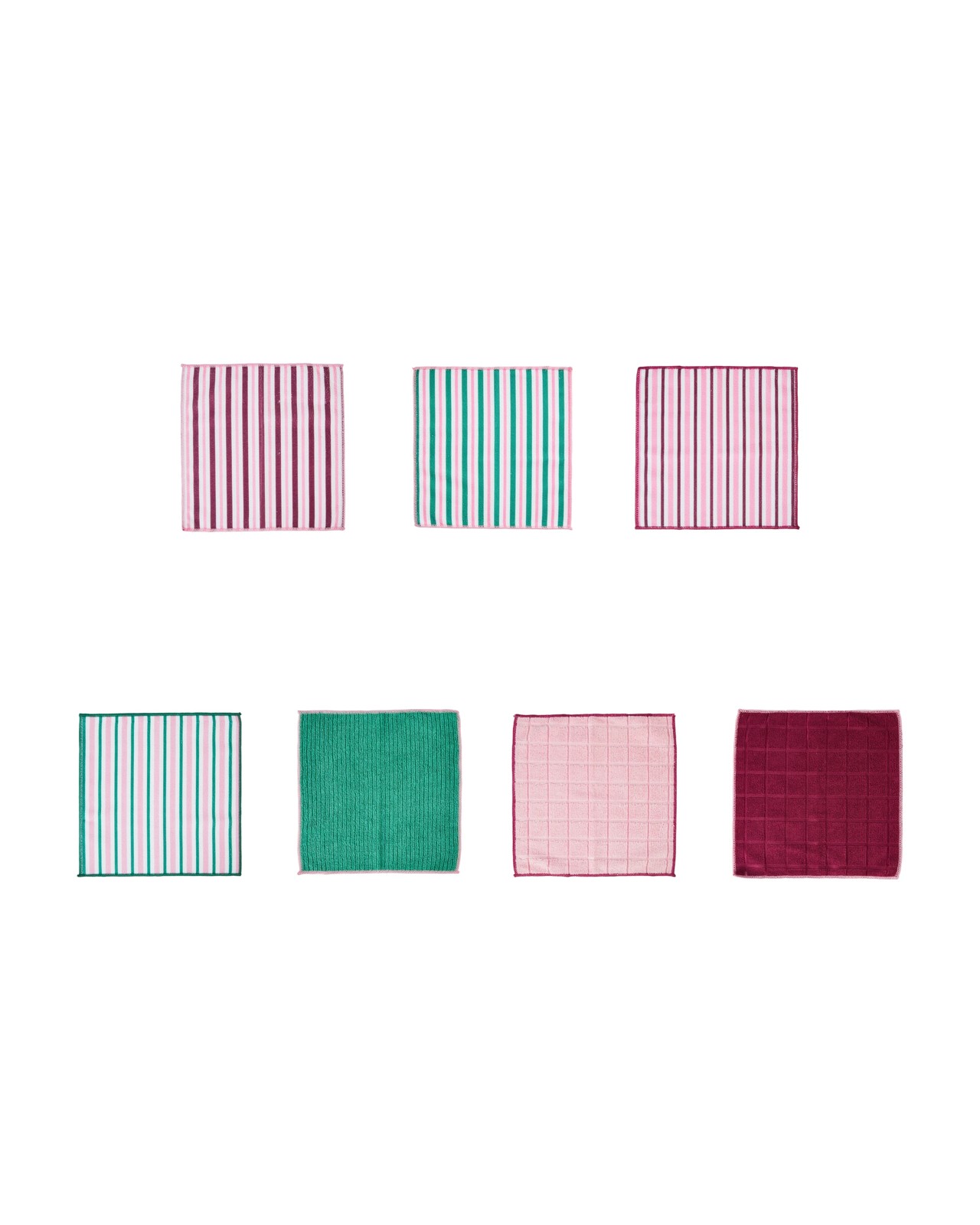 Anko 12 Pieces Cloth Set - Stripe 3 of 6