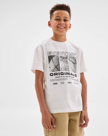 Australian Cotton Short Sleeve Print T-Shirt