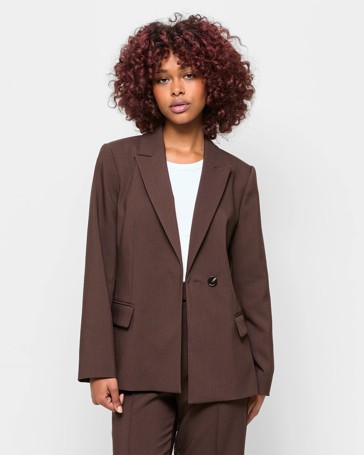 Petites Cinched Waist Blazer