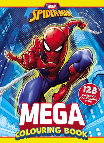 Marvel Spider-Man Mega Colouring Book