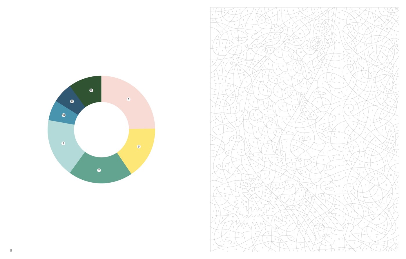 Japanese Springtime: Colour-by-Numbers - Book 4 of 6