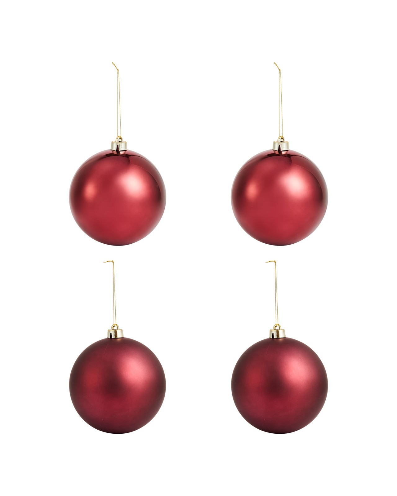 Anko 4 Pack of 15cm Fig Baubles 2 of 6