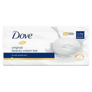 Dove 6 Pack Original Beauty Cream Soap Bar 90g product image