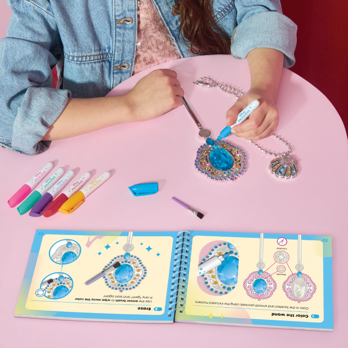 Doodle Gems Disney Princess Book with Royal Accessories 6 of 6