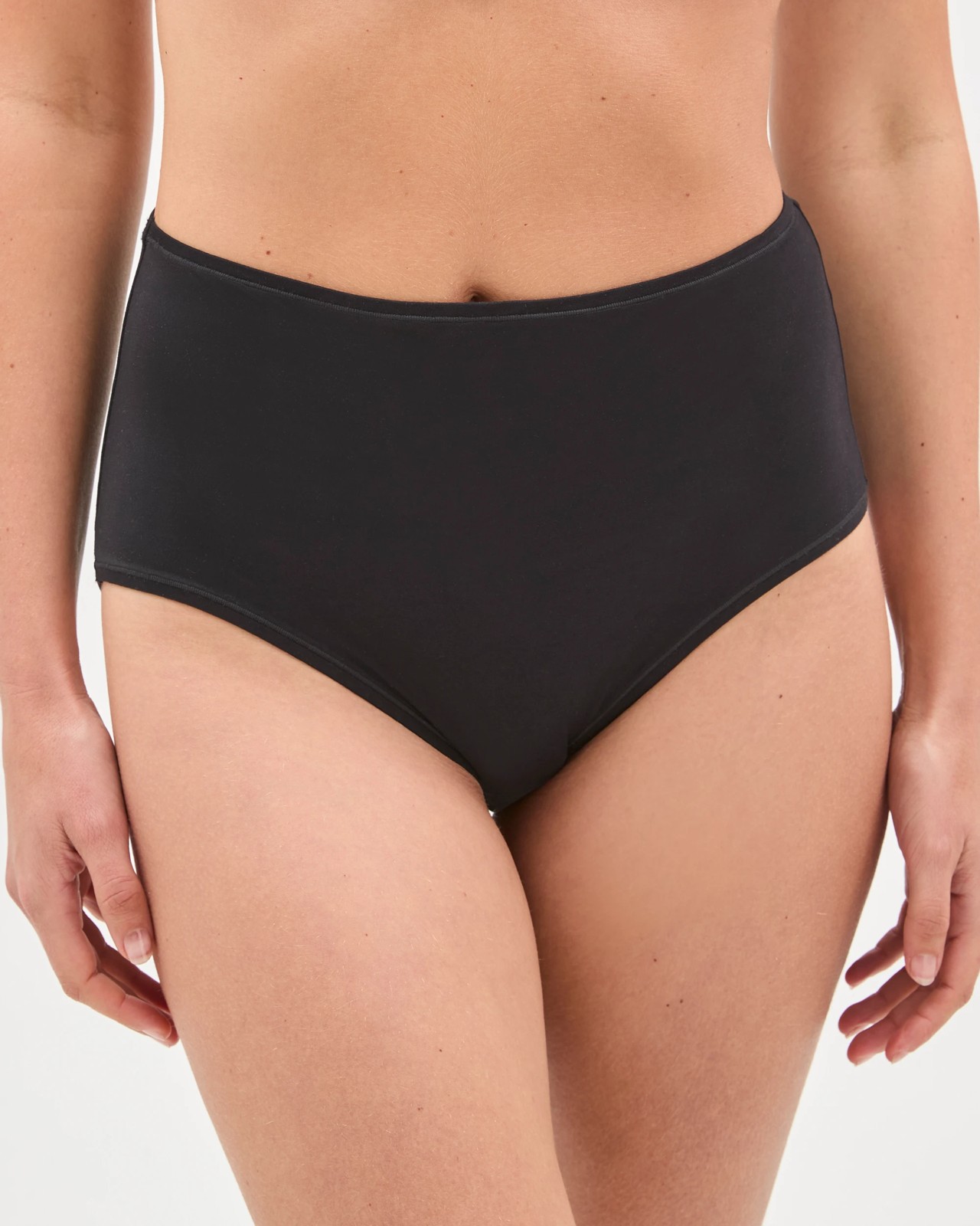 3 Pack Soft Comfort Full Briefs - Black 2 of 4