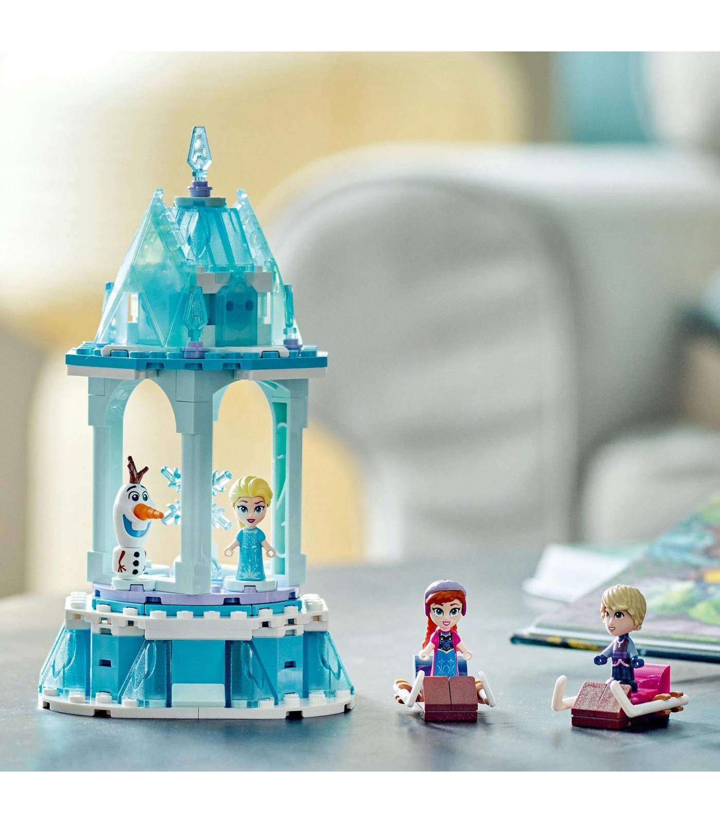LEGO Disney Frozen 43218 Anna and Elsa's Merry-Go-Round Set