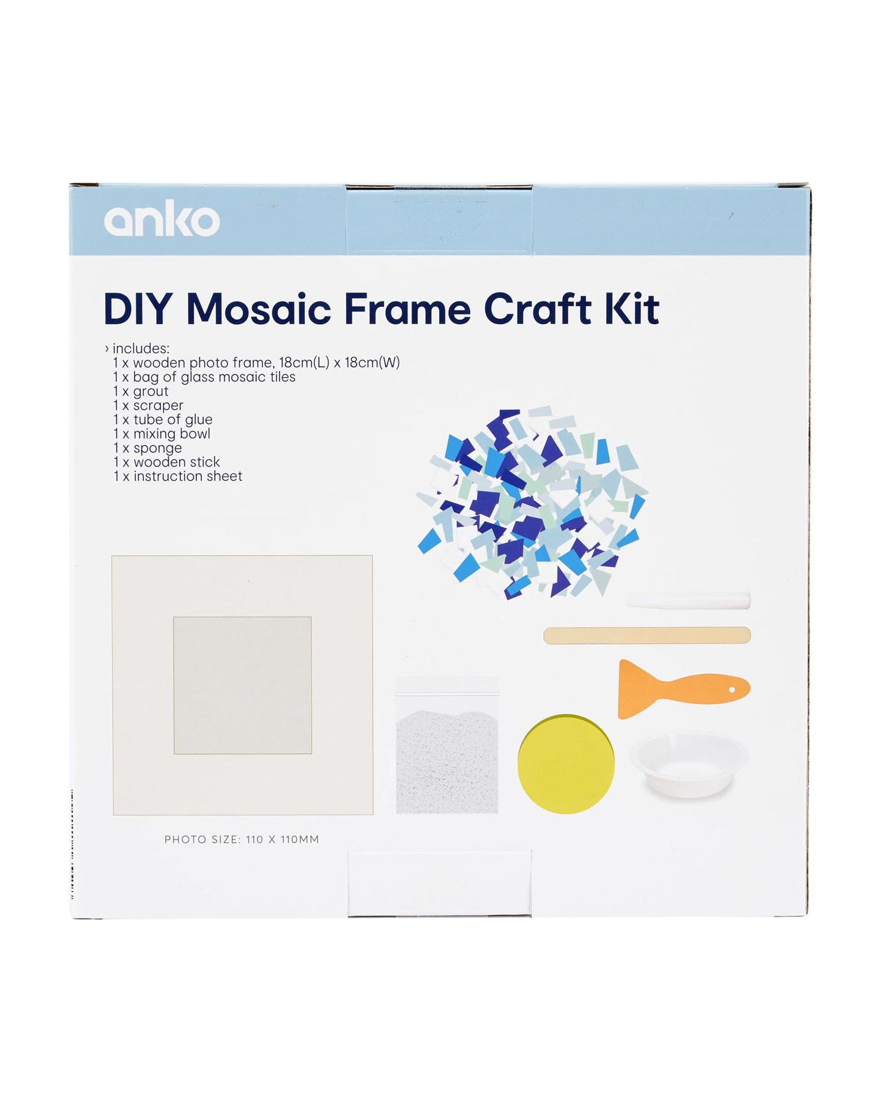DIY Mosaic Frame Craft Kit - Anko 3 of 3