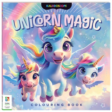 Kaleidoscope: Unicorn Magic Colouring Book
