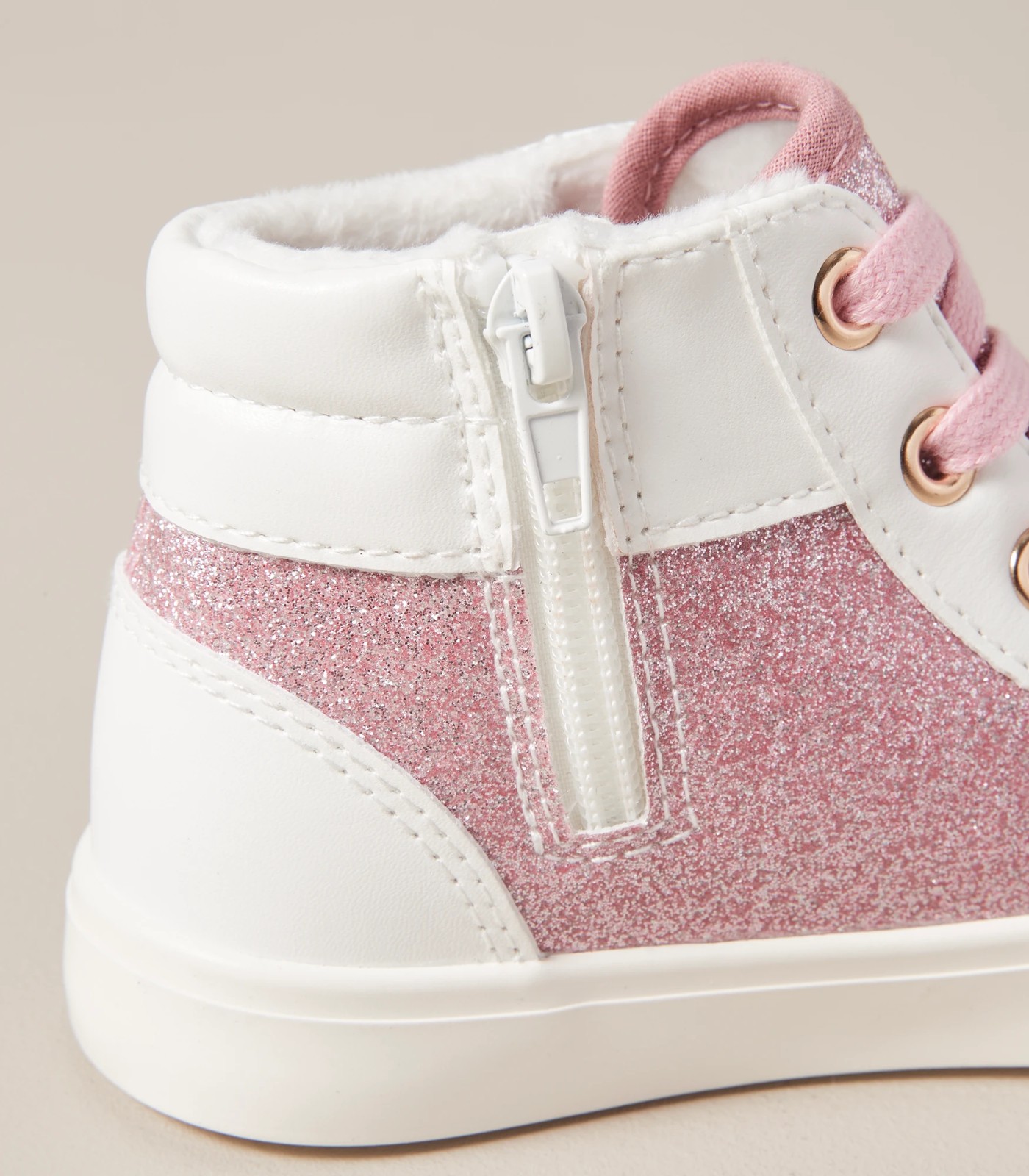 Glitter high top hot sale tennis shoes