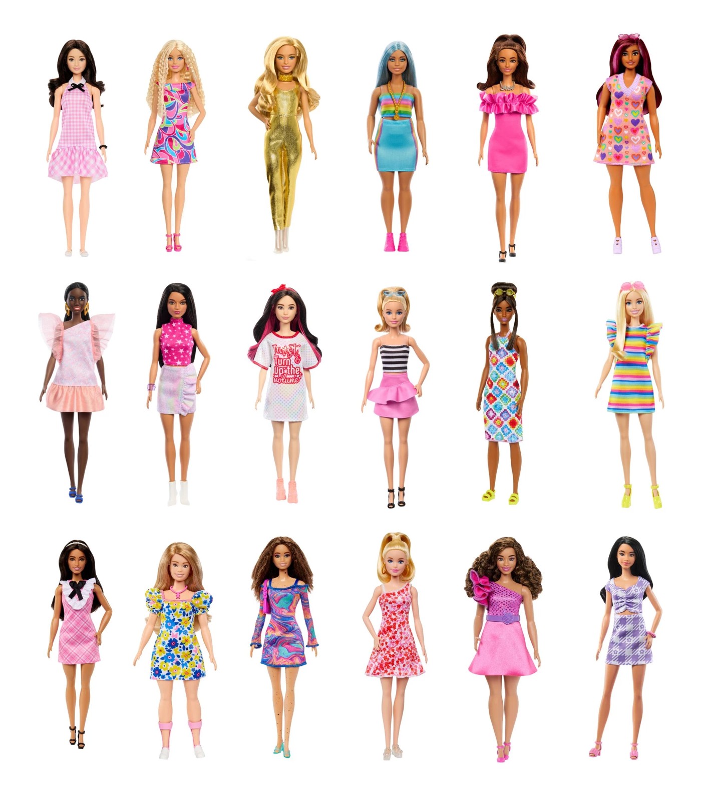 Barbie Fashionistas Doll - Assorted* | Target Australia