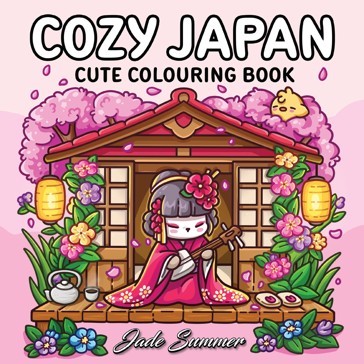 Cozy Japan Cute Colouring Book by Jade Summer - Book