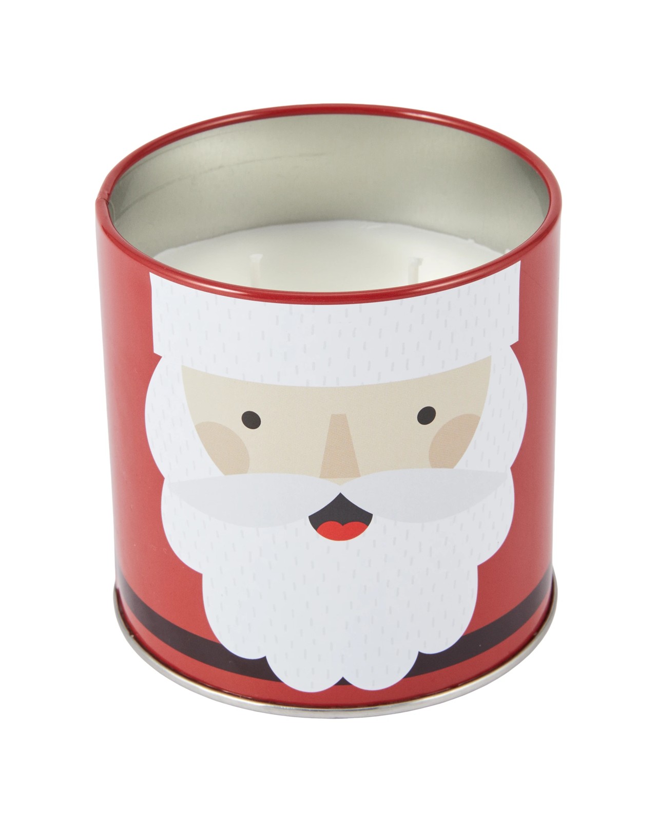 Anko Christmas Santa Tin Candle 4 of 6