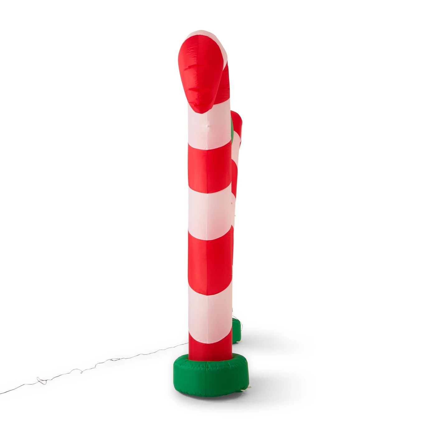Anko Low Voltage LED Light Up Inflatable Candy Cane Arch 4 of 5