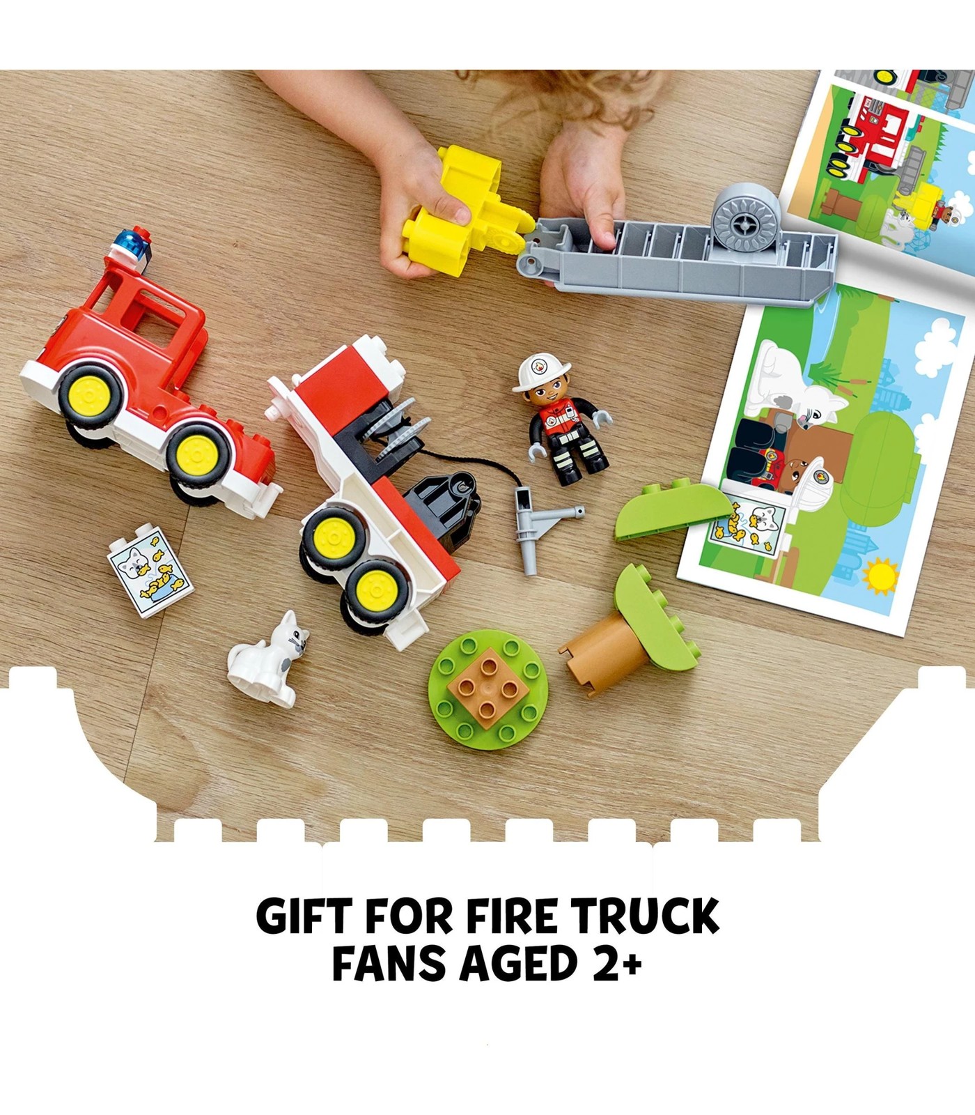 Lego duplo store fire truck target