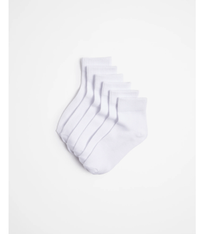Maxx School Quarter Crew Kids Socks 6 Pack