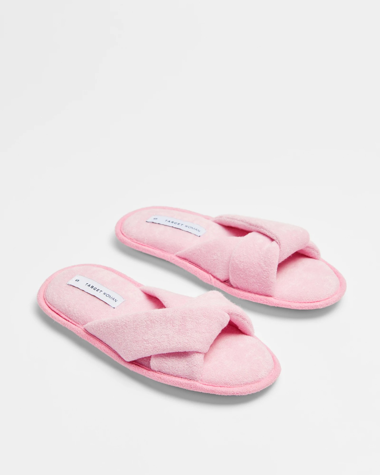 Womens Twist Cuff Slipper - Pink | Target Australia