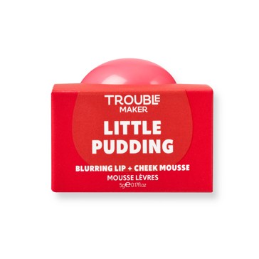 Trouble Maker Little Pudding Blurring Lip + Cheek Mousse - Bunni Baby Pink
