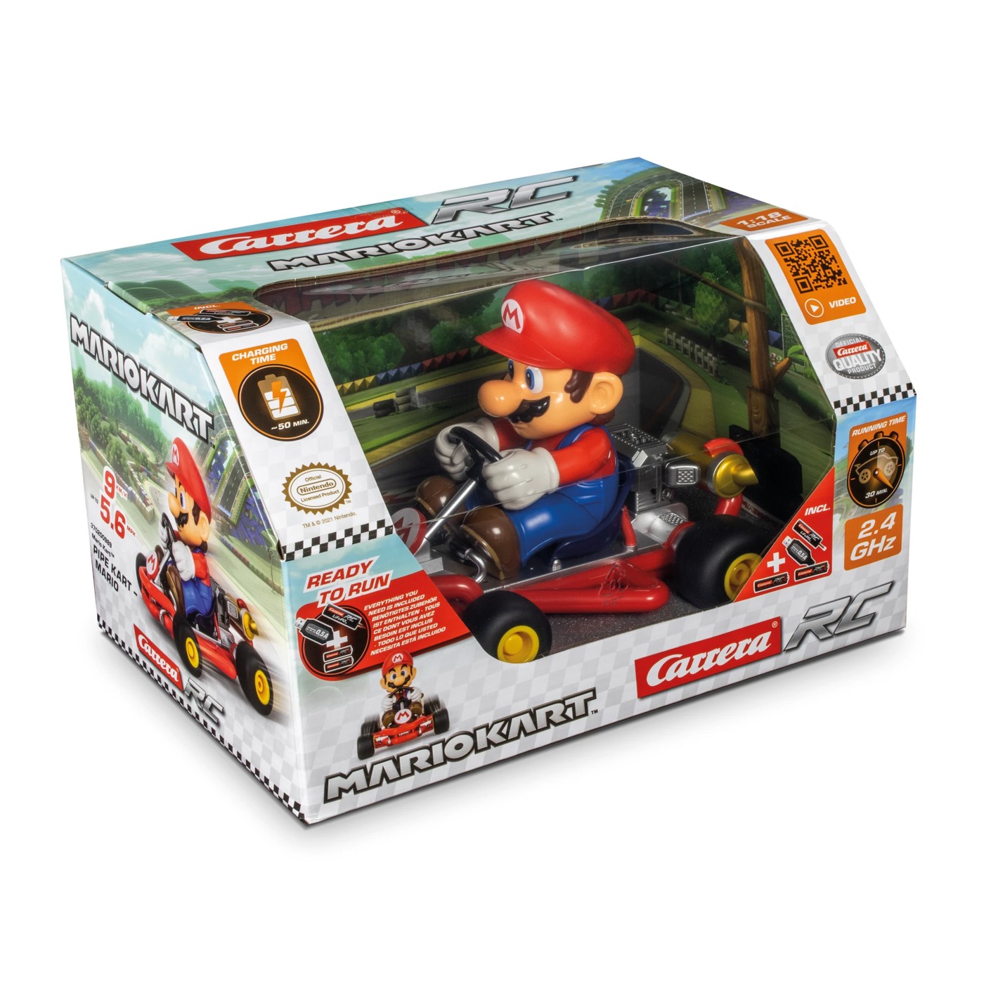 Mario kart rc store toy